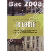 Istorie. Bac 2008