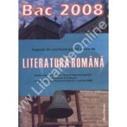 Literatura Romana. Bac 2008