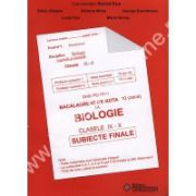 GHID PENTRU BACALAUREAT DE NOTA 10 LA BIOLOGIE CLASELE IX-X. SUBIECTE FINALE