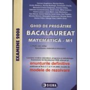Ghid de pregatire pentru BACALAUREAT 2008 - MATEMATICA M1