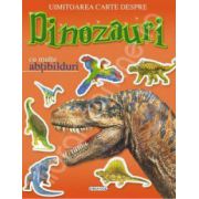 Uimitorea carte depre dinozauri cu multe abtibilduri