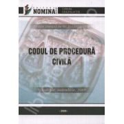 Codul de procedura civila (Actualizat: noiembrie, 2009)