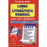 Limba si literatura romana pentru elevii de gimnaziu - Clasele VII-VIII