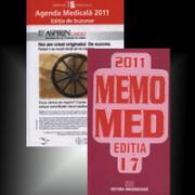 Set. Agenda medicala 2011 si MEMOMED 2011. Memo Med 2011 ghid farmacoterapic alopat si homeopat - Editia 17