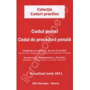 Codul penal. Codul de procedura penala. Actualizat - Iunie 2011