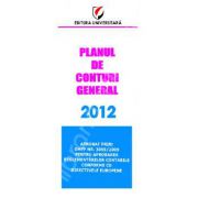 Planul de conturi general 2012 (Aprobat prin OMFP Nr. 3055/2009)