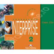 Curs de limba engleza. Enterprise 2 Elementary. Class audio CDs (Set 3 CD)