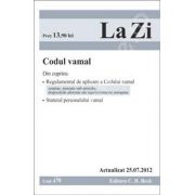 Codul vamal (actualizat la 25.07.2012)