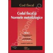 Codul fiscal si Normele metodologice - actualizat 4 aprilie 2013