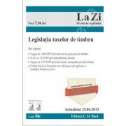 Legislatia taxelor de timbru. Actualizat la 25.04.2013