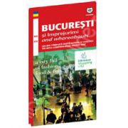 Harta turistica Bucuresti si imprejurimi (Bilingva)