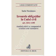 Izvoarele obligatiilor in Codul civil art. 1164-1395