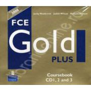 FCE Gold Plus Coursebook CD 1, 2 and 3