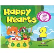 Curs pentru limba engleza Happy Hearts 2 Pupils Pack