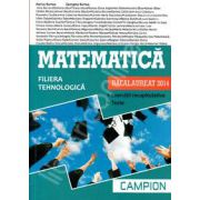 Matematica bacalaureat 2014, Filiera tehnologica - Exercitii recapitulative. Teste (Verde)