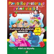 Frumoasa din padurea adormita - Alba ca zapda. Povesti cu autocolante