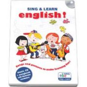 Sing and learn English! - Music CD and songbook with illustrated vocabulary