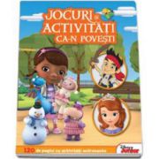 Jocuri si activitati ca-n povesti (din cartile Plusica, Jake si Sofia) - 120 de pagini cu activitati antrenante