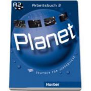 Planet 2, caiet de germana pentru clasa a 6-a, Arbeitsbuch (A2). Deutsch fur Jugendliche (Siegfried Buttner)