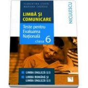 Teste pentru Evaluarea Nationala clasa a VI-a Limba si Comunicare. Limba Engleza (L1) Limba Romana si Limba Engleza (L1) (Mariana Cheroiu)
