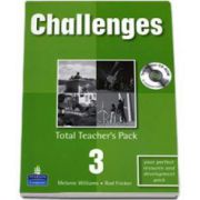 Melanie Williams, Challenges level 3. Total Teachers Pack and Test Master CD-Rom