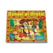 Hansel si Gretel - Contine 6 puzzle-uri - Coperti cartonate, buretate