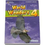 Curs de limba engleza World Wonders level 4 Students Book new editions, manualul elevului pentru clasa a VIII-a (National Geographic Learning)
