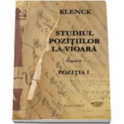 Robert Klenk, Studiul pozitiilor la vioara. Pozitia I - Caietul II