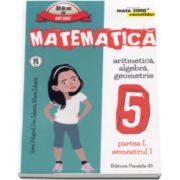 Matematica -CONSOLIDARE- Algebra si Geometrie, pentru clasa a V-a. Partea I, semestrul I - Colectia mate 2000+