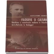 Alexandru Boboc, Filosofie si cultura - Reevaluare si reconstructie moderna in filosofie (de la Nietzsche la Heidegger)