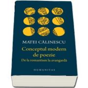 Matei Calinescu, Conceptul modern de poezie. De la romantism la avangarda