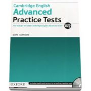 Harry Harris, Cambridge English Advanced. Practice Tests. Five tests for the 2015 Cambridge English: Advanced exam - With Key and Audio CD