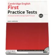 Mark Harrison, Cambridge English First Practice Tests. Five tests for the 2015 Cambridge English - With Key and Audio CD Pack
