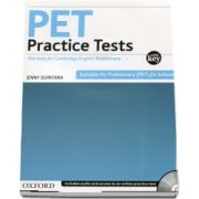 PET Practice Tests Practice Tests. Five tests for Cambridge English: Preliminary - With Key and Audio CD Pack (Jenny Quintana)