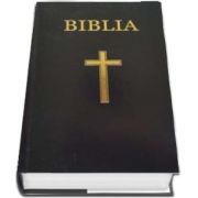 Biblia - foarte mica, 043, coperta tare, neagra, cu cruce