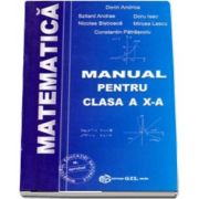 Matematica, manual pentru clasa a X-a M1 de Dorin Andrica