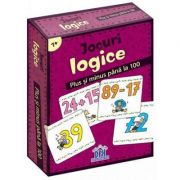 Jocuri logice - Plus si minus pana la 100 (Contine 48 de jetoane)