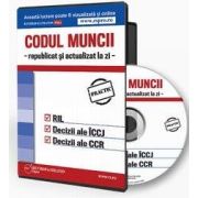 CD Codul Muncii republicat si actualizat la zi (format CD) - 2018