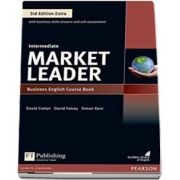Market Leader 3rd Edition Extra Intermediate level Coursebook and DVD-Rom pack de David Cotton