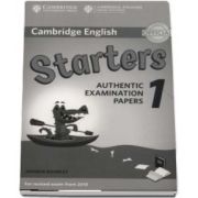 Cambridge English Starters 1 for Revised Exam from 2018 Answer Booklet: Authentic Examination Papers