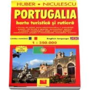 Portugalia. Harta turistica si rutiera (La scara de 1: 350. 000)