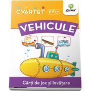Vehicule - Carti de joc si invatare - Colectia Cvartet 4-6 ani