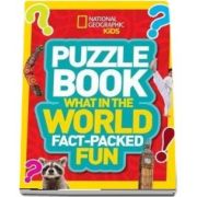 Puzzle Book What in the World: Brain-Tickling Quizzes, Sudokus, Crosswords and Wordsearches