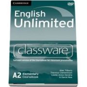 English unlimited elementary. Classware DVD