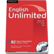 English Unlimited Upper Intermediate. Teachers Pack, Teachers Book with DVD