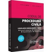 Dan Lupascu, Codul de procedura civila: aprilie 2019. Legislatie consolidata si index