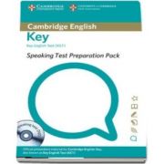Speaking Test Preparation Pack for KET Paperback with DVD