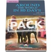 Curs de limba engleza - Around the World in 80 Days Book with Audio CD