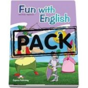 Curs de limba engleza - Fun with English 2 Primary Pupils Book (with multi-ROM)