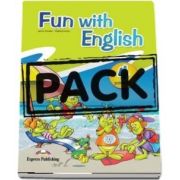 Curs de limba engleza - Fun with English 4 Primary Pupils Book (with multi ROM)